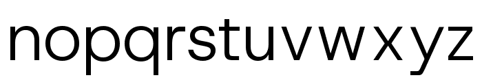Host Grotesk 300 Font LOWERCASE