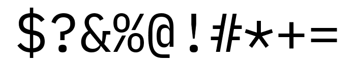 IBM Plex Mono regular Font OTHER CHARS