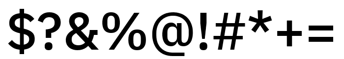 IBM Plex Sans Arabic 500 Font OTHER CHARS