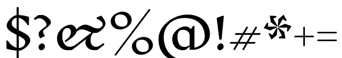 Inknut Antiqua 300 Font OTHER CHARS