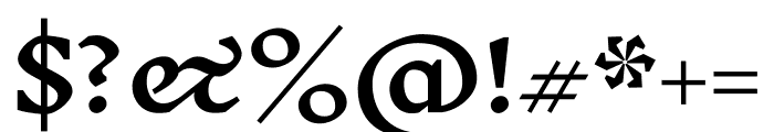 Inknut Antiqua 600 Font OTHER CHARS