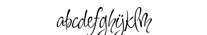 Inspiration Regular Font LOWERCASE