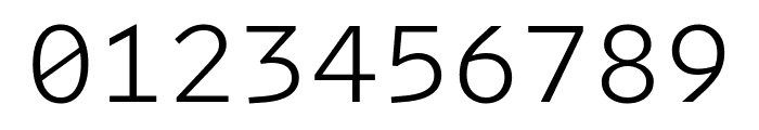 Intel One Mono 300 Font OTHER CHARS