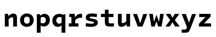Intel One Mono 600 Font LOWERCASE