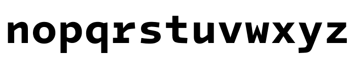 Intel One Mono 700 Font LOWERCASE