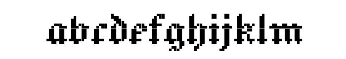 Jacquard 12 Regular Font LOWERCASE