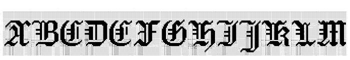 Jacquard 24 Charted Regular Font UPPERCASE