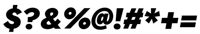Jost 900italic Font OTHER CHARS