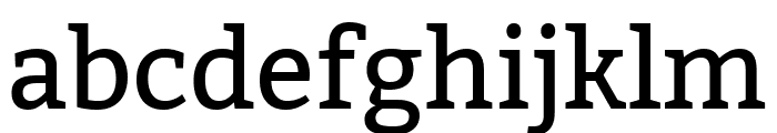 Kadwa regular Font LOWERCASE