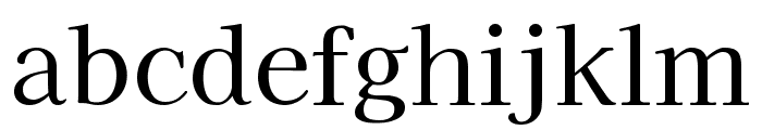 Kaisei Decol Regular Font LOWERCASE