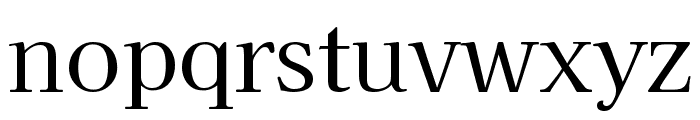 Kaisei HarunoUmi Regular Font LOWERCASE