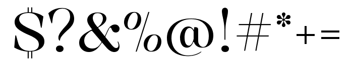 Kalnia Regular Font OTHER CHARS
