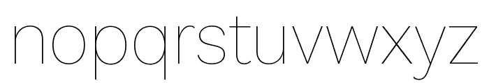 Kantumruy Pro 100 Font LOWERCASE