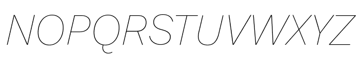 Kantumruy Pro 100italic Font UPPERCASE