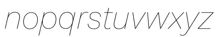 Kantumruy Pro 100italic Font LOWERCASE