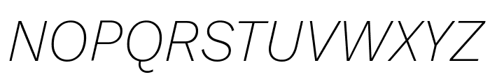 Kantumruy Pro 200italic Font UPPERCASE