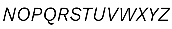 Kantumruy Pro Italic Font UPPERCASE