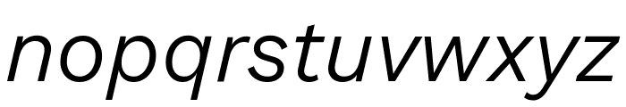 Kantumruy Pro Italic Font LOWERCASE