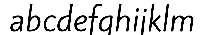 Kite One regular Font LOWERCASE