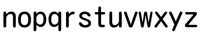 Kosugi Maru regular Font LOWERCASE