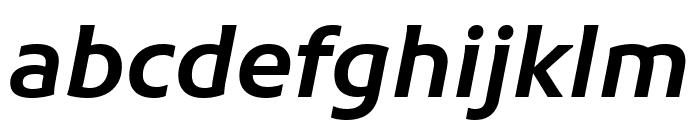 Kufam 600italic Font LOWERCASE