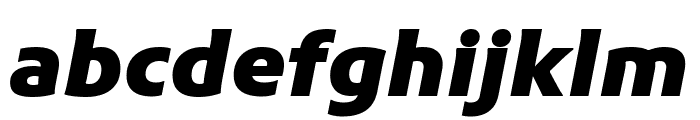 Kufam 900italic Font LOWERCASE