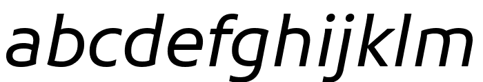 Kufam Italic Font LOWERCASE