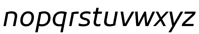 Kufam Italic Font LOWERCASE