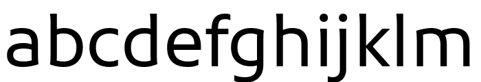 Kufam Regular Font LOWERCASE