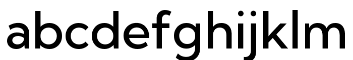 Kumbh Sans 500 Font LOWERCASE