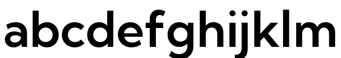 Kumbh Sans 600 Font LOWERCASE