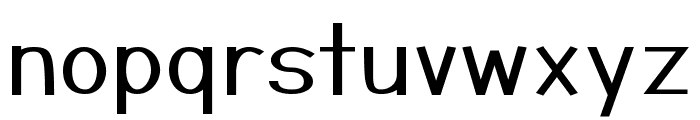 LXGW Marker Gothic Regular Font LOWERCASE