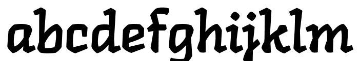 Langar Regular Font LOWERCASE