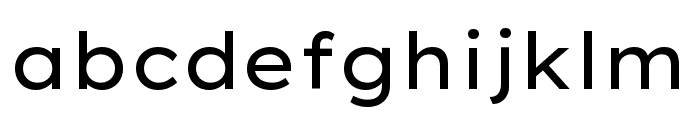 Lexend Exa regular Font LOWERCASE