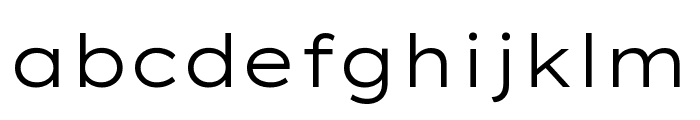 Lexend Giga 300 Font LOWERCASE