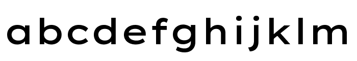 Lexend Giga 500 Font LOWERCASE