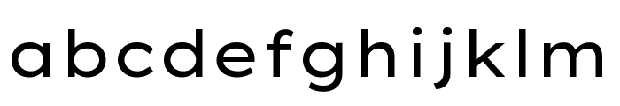 Lexend Giga regular Font LOWERCASE