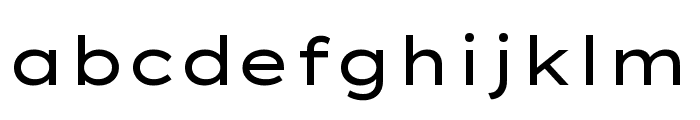 Lexend Peta regular Font LOWERCASE