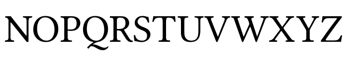Libertinus Math Regular Font UPPERCASE