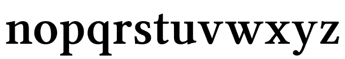 Libertinus Serif 600 Font LOWERCASE