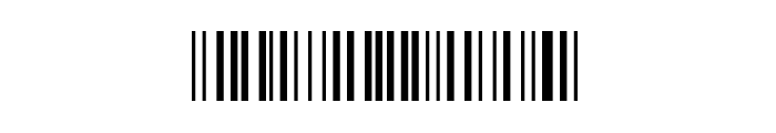 Libre Barcode 128 regular Font OTHER CHARS