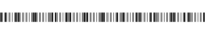 Libre Barcode 39 Extended regular Font LOWERCASE
