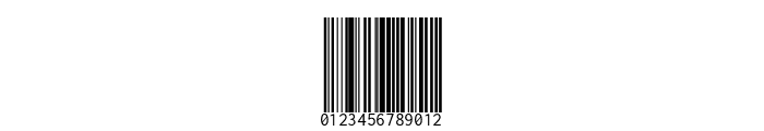 Libre Barcode EAN13 Text Regular Font UPPERCASE