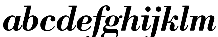 Libre Bodoni 700italic Font LOWERCASE