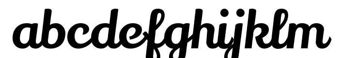 Lily Script One regular Font LOWERCASE