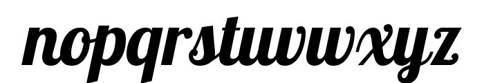 Lobster Two 700italic Font LOWERCASE