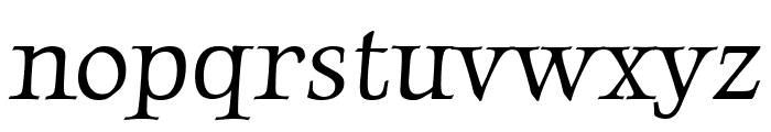 Luxurious Roman Regular Font LOWERCASE