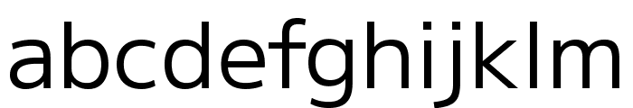 M PLUS 1 Regular Font LOWERCASE