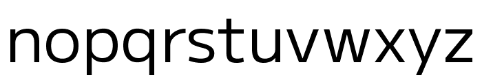 M PLUS 1 Regular Font LOWERCASE