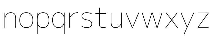 M PLUS 1p 100 Font LOWERCASE